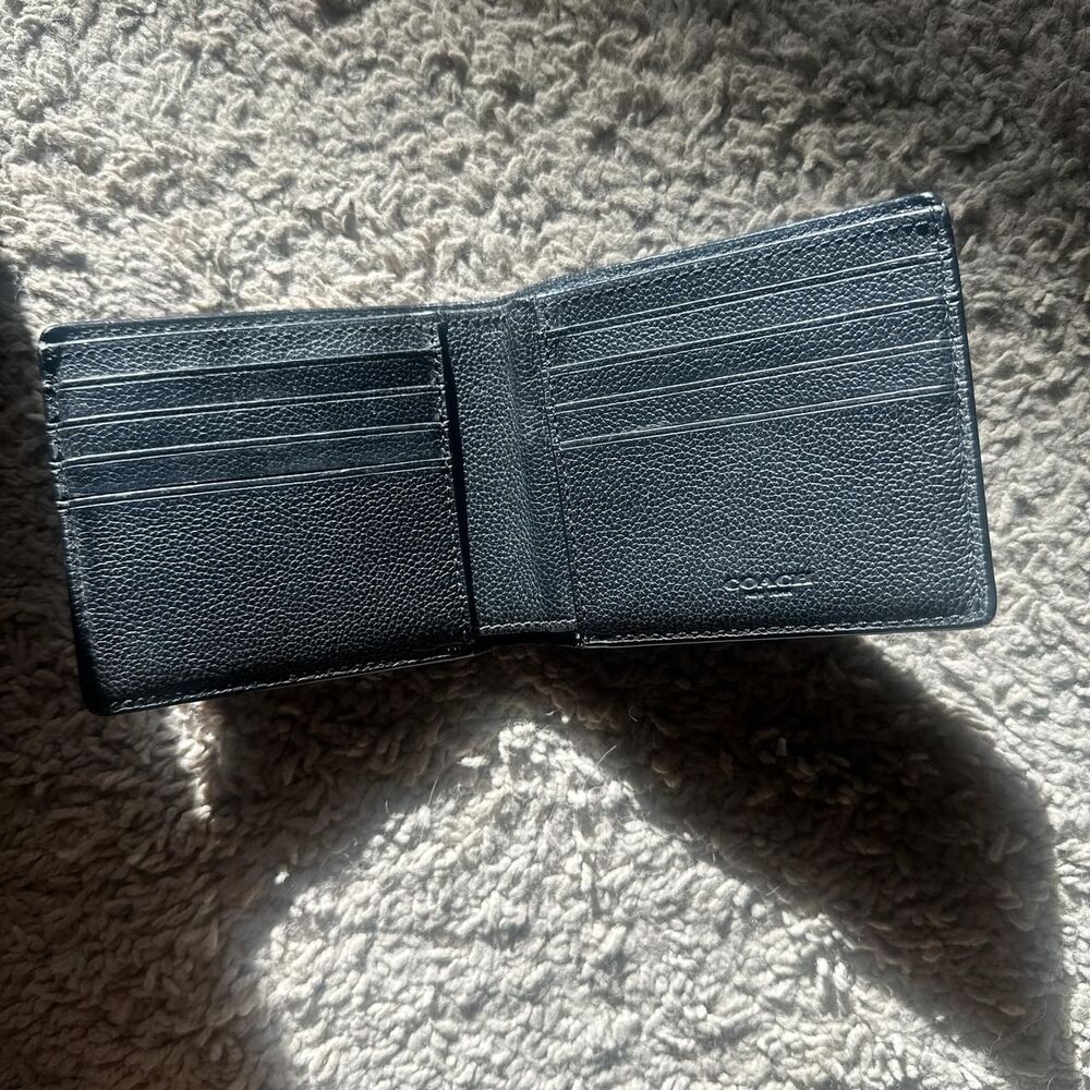 Coach Men's Blue and Black Wallet-purses - Picture 2 of 2